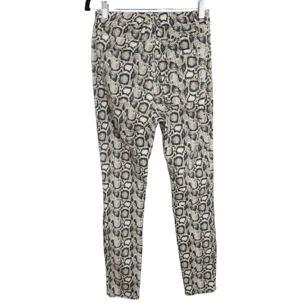 Good American Womens Jeans Good Legs Snake Print High Rise Skinny Pants Size 6 - Picture 3 of 10